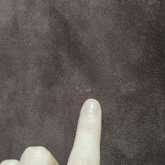 Joan Vass faux suede skirt - Picture 3 of 5